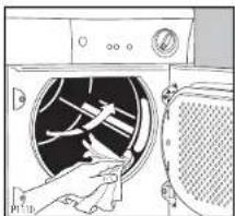 ZANUSSI TCE 7224 e - Reinigung der Flusensiebe - 1