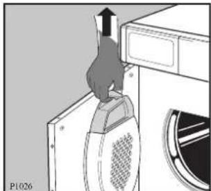 ZANUSSI TCS 675 E - Reinigung des Flusensiebes - 1