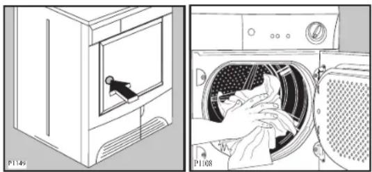 ZANUSSI ZTB 180 - Een droogprogramma uitvoeren - 1