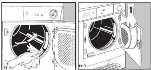 ZANUSSI ZTB 180 - Reinigung der Flusensiebe - 1