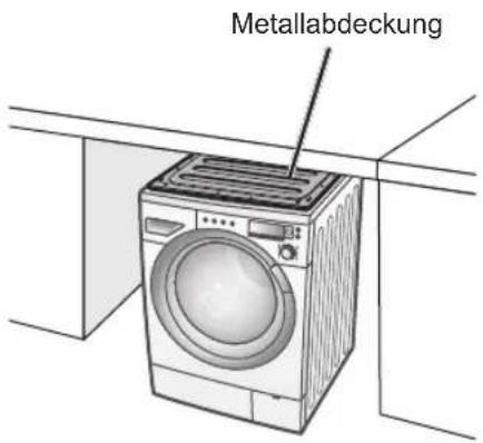 Metallabdeckung