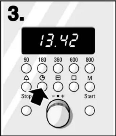 3. 13.42 90 180 360 600 800 Stop - + Start