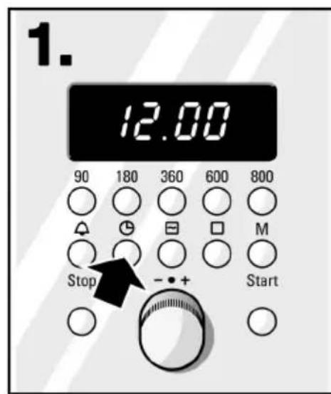 1. 12.00 90 180 360 600 800 Stop - + Start