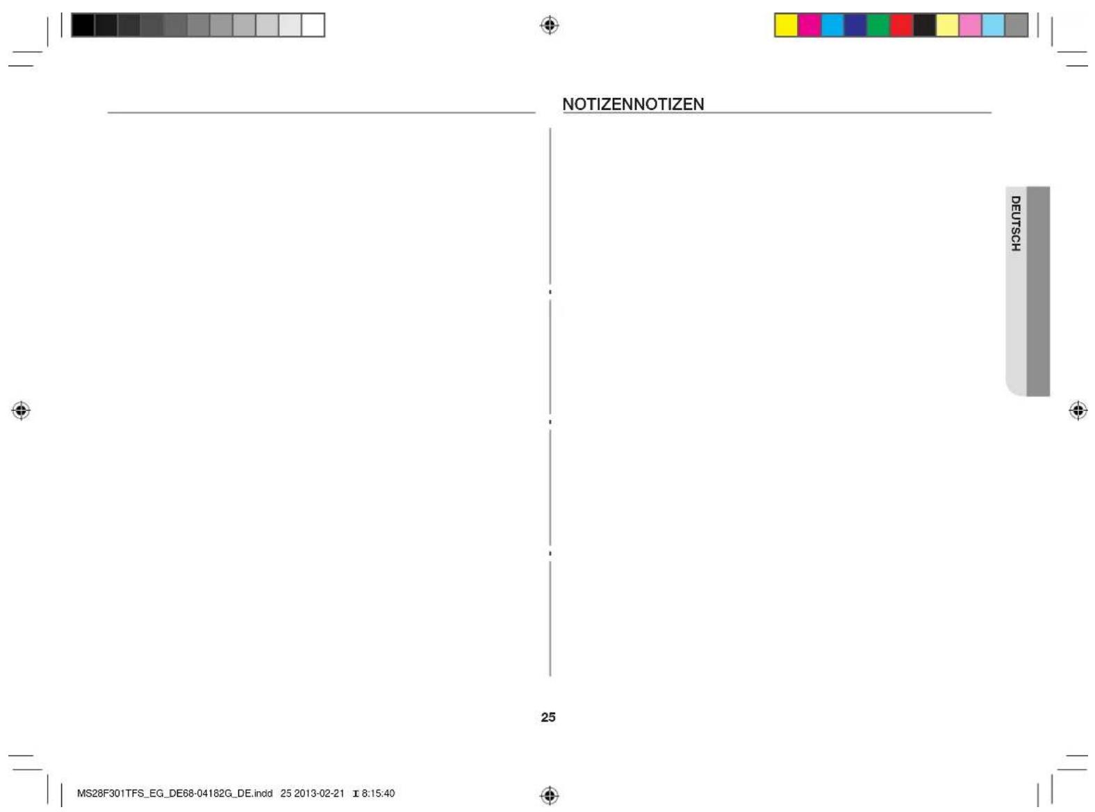 SAMSUNG MS28F301T - TECHNISCHE DATEN - 2