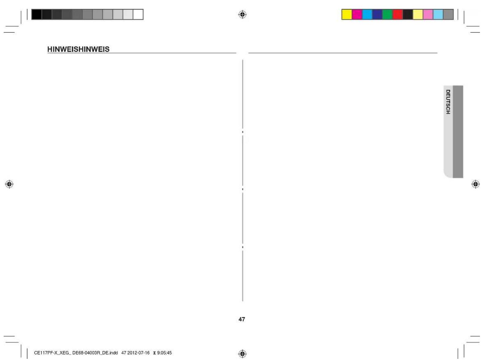 SAMSUNG CE117PAE - LAGERUNG UND REPARATUR DES MIKROWELLENHERDS - 3