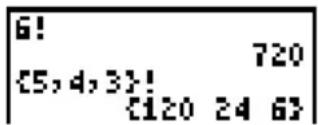 TEXAS INSTRUMENTS TI-80 - ! (Fakultät) - 1