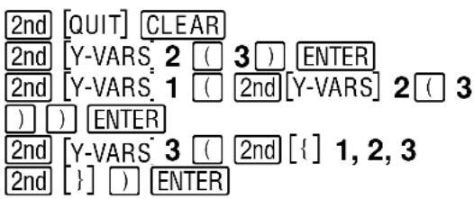 TEXAS INSTRUMENTS TI-80 - Verlassen des Y=-Editors - 4