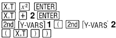 TEXAS INSTRUMENTS TI-80 - Verlassen des Y=-Editors - 2