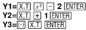 TEXAS INSTRUMENTS TI-80 - Anzeige weiterer Werte der unabhängigen Variablen - 5