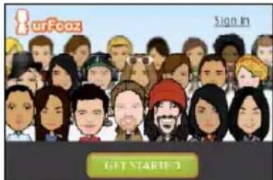 urFooz Sign In GET START 3
