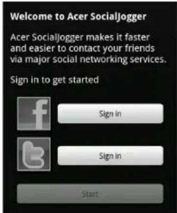 CASIO Liquid Mini E310 - Acer SocialJogger - 1