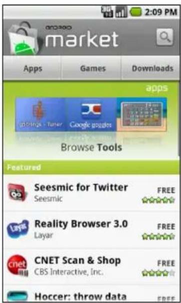 CASIO Liquid Mini E310 - Android Market - 3