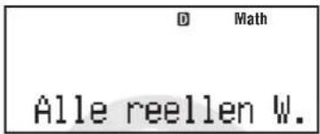 D Math Alle reellen W.