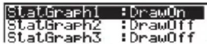CASIO FX-9750GA Plus - - Festlegung des Zeichnungs-/Nicht-Zeichnungsstatus für eine Grafik - 1