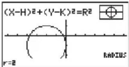 CASIO FX-9750GA Plus - ■ Untersuchung von Kegelschnitt-Grafiken im CONICS-Menü - 7