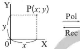 Y P(x; y) y 0 x X Pol Rec