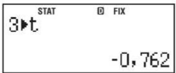 CASIO FX-87DE Plus - Berechnungen von Normalverteilungen (nur fx-991DE PLUS) - 11