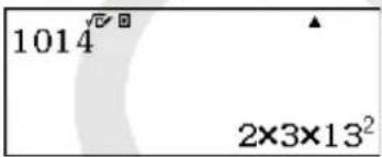 CASIO FX-82DE Plus - Beispiele für periodische Dezimalzahlen - 4