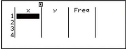CASIO FX-82DE Plus - Statistik - 1