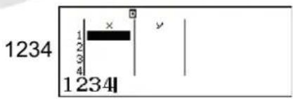 CASIO FX-82DE Plus - Regeln für die Eingabe von Stichprobendaten im Statistik-Editor - 2