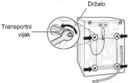 Držalo Transportni vijak