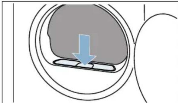 SIEMENS WT44W5V5 - Reinigen Sie das Flusensieb nach jedem Trocknen: - 7