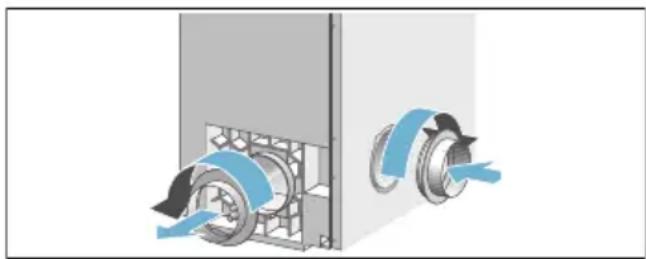 SIEMENS WT33A280 - in der linken Seitenwand - 3