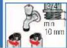 SIEMENS WM16S760 - Wasserzulaufschlauch: - 3