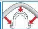 SIEMENS WM14E491 - Ablauf in einen Siphon: - 1