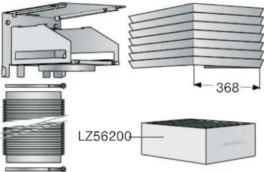 SIEMENS LC96BA540 - Kaminverblendung montieren - 6