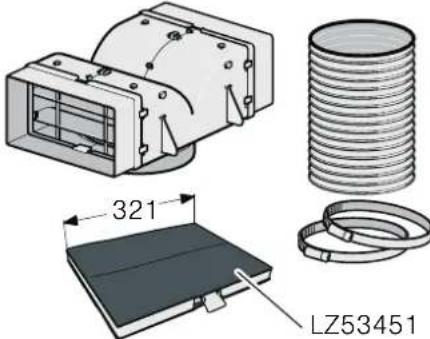 SIEMENS LC96BA540 - Kaminverblendung montieren - 4