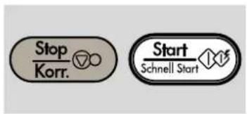 Stop Korr. Start Schnell Start
