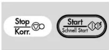 Stop Korr. Start Schnell Start