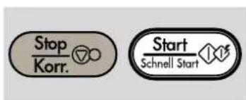 Stop Korr. Start Schnell Start
