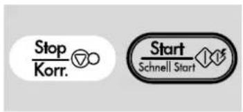 Stop Korr. Start Schnell Start