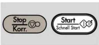 Stop Korr. Start Schnell Start
