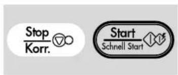 Stop Korr. Start Schnell Start
