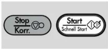 Stop Korr. Start Schnell Start