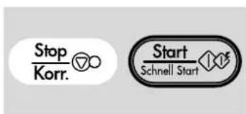 Stop Korr. Start Schnell Start