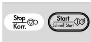 Stop Korr. Start Schnell Start