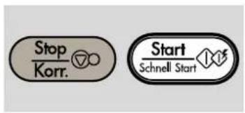 Stop Korr. Start Schnell Start