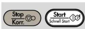 Stop Korr. Start Schnell Start