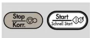 Stop Korr. Start Schnell Start