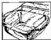 SHARP R-3A57 - ABDECKEN - 1