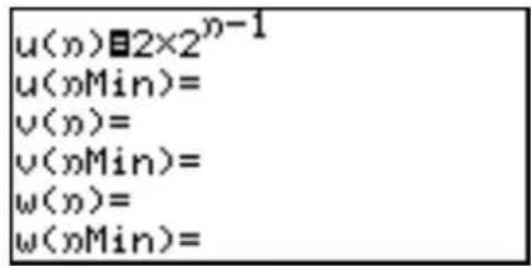 u(n)■2×2^n-1 u(nMin)= v(n)= v(nMin)= w(n)= w(nMin)=