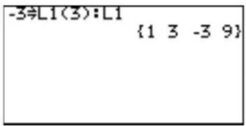 -3÷L1(3):L1 {1 3 -3 9}