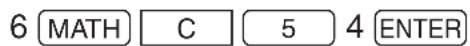 SHARP EL-9900G - Example - 1