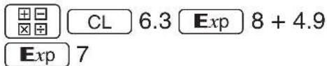 CL 6.3 Exp 8 + 4.9 Exp 7