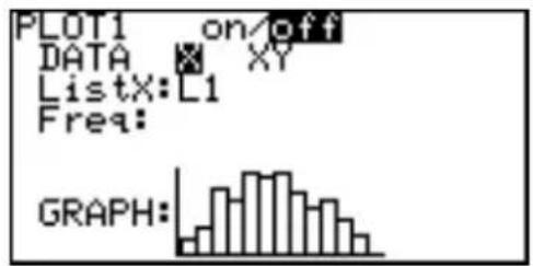 SHARP EL-9900G - Setting the graph drawing "on" - 1