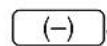 SHARP EL-9900G - Entering a number with a negative value - 1